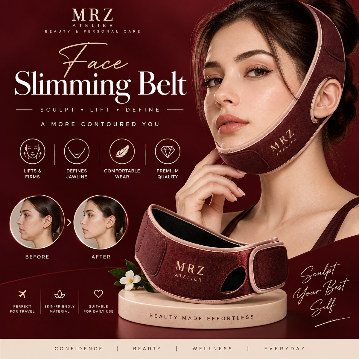 MRZ Atelier® Face Slimming Belt